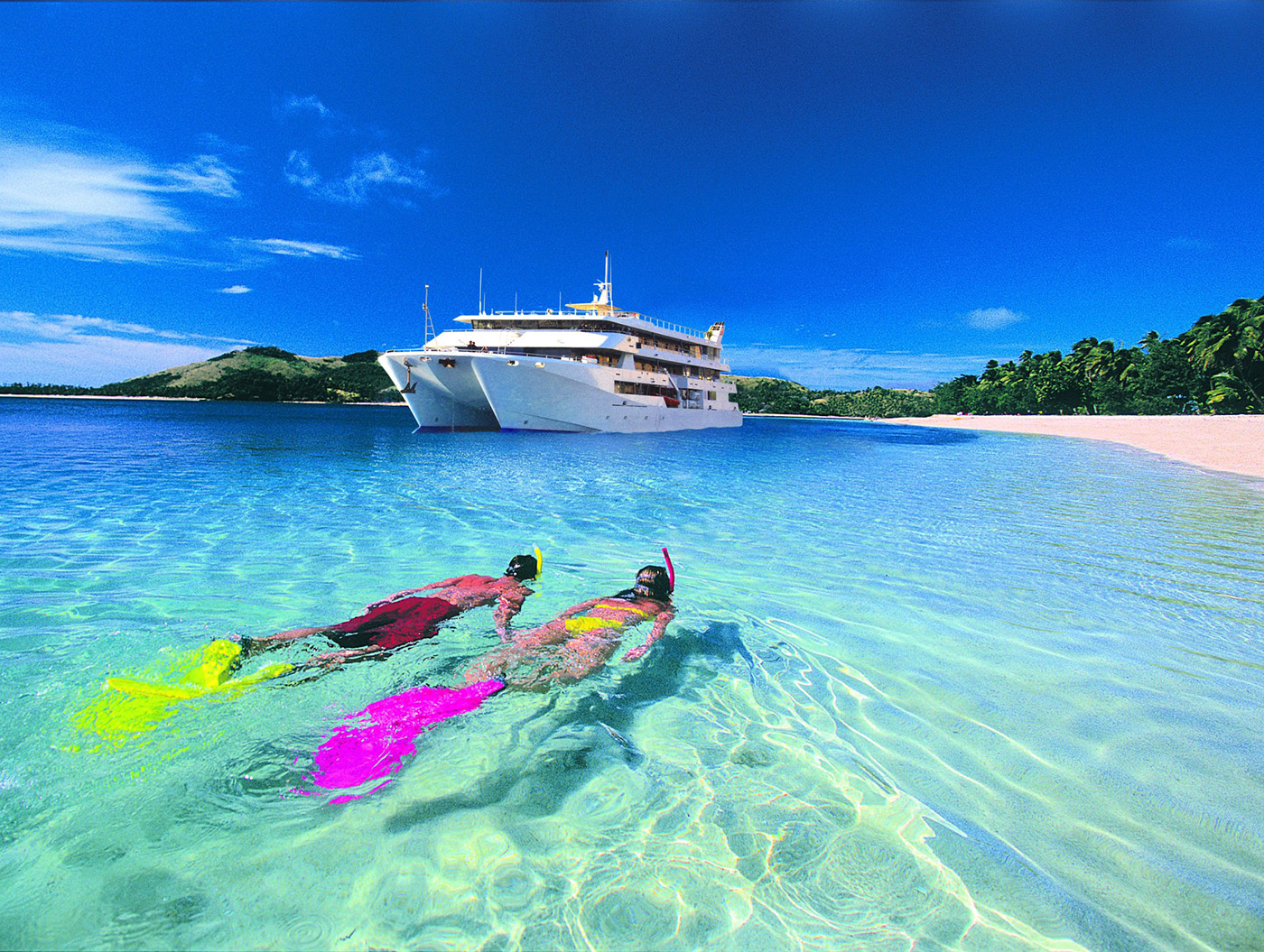 Blue Lagoon Cruises' Fiji Princess | Photo Courtesy of Rosie Holidays