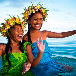 Rarotonga Girls, Cook Islands | Courtesy of Cook Islands Travel