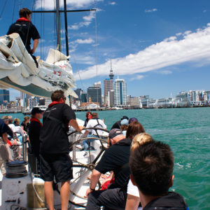 America's Cup Sailing in Auckland Harbour, Auckland | Photo Credit: Explore NZ